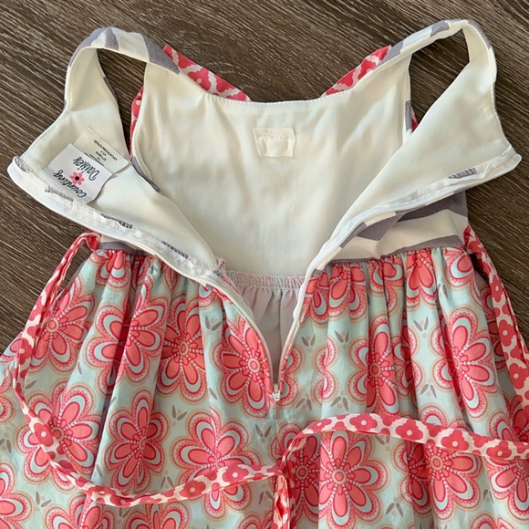Counting Daisy’s Toddler Girls Printed Dress. - Picture 8 of 15